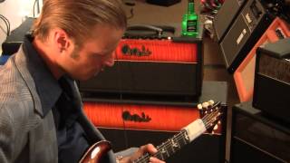 Frankie Finale demos the PRS Library Wood DGT and Blistertone Amp at The Guitar Store