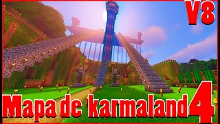 MAPA DE EL KARMALAND 4 V8 PARA MINECRAFT PE 1.14.1 y  1.14.30.51 (POCKET EDITION)