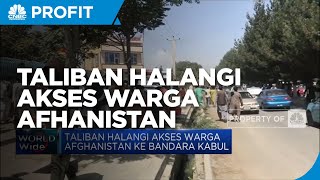 Taliban Halangi Akses Warga Afghanistan Ke Bandara Kabul