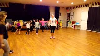 Hip hop holly jolly follies rehursal