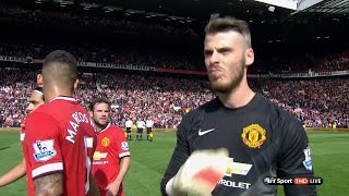 David De Gea Vs. Everton 14-15 [Home] [HD 720p]