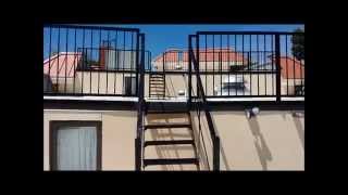 installing new Rail  a1fireescapes 1-888-487-8210