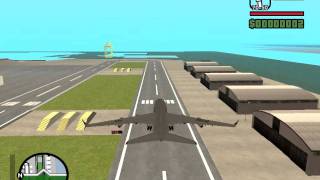 Ил-96 300 ГТК Россия для gta sa