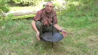 Сковорода с диска бороны.  | Frying pan with a disk harrow. Specifications..