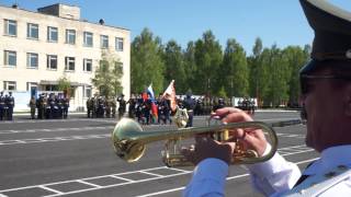 12 7 2014 Вынос Боевого знамени части 14056  11