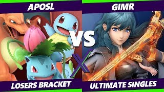 S@X 340 Losers Round 5 - Aposl (Pokemon Trainer) Vs. GimR (Byleth) Smash Ultimate - SSBU