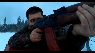 Тестим патроны 7,62х39 на 100 метров