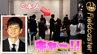 突如、西島秀俊が！　買い物客が思わず「キャ〜！！」　映画『グッバイ・クルエル・ワールド』完成披露イベント