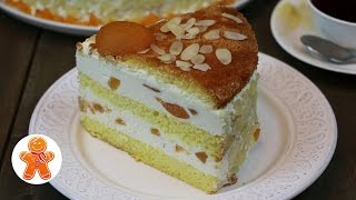 Творожный торт с фруктами простой рецепт ✧ Cottage Cheese Fruit Cake (English Subtitles)