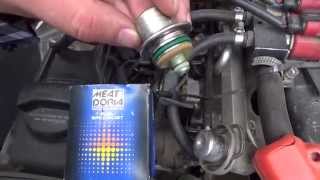 Меняем регулятор давления топлива в рейке форсунок на Meat and Doria Audi a4 b5 1,6l 2015г