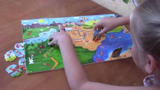 Собираем пазл Растишка /настольная игра Приключения с Дино/the dinosaur Dino