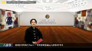 팔괘장 독학하기 DVD - 혼원팔괘장의 역사