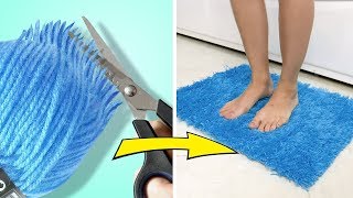 10 ALFOMBRAS DE BRICOLAJE SÚPER LINDAS