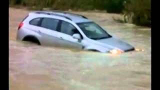 Chevrolet Captiva amphibious vehicle