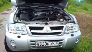 Выхлоп Pajero Wagon 3 6G75 3.8, без задней банки.