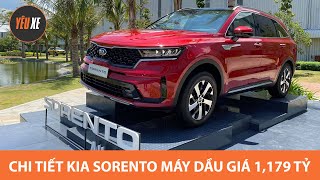 Chi tiết Kia Sorento 2021 bản Luxury máy dầu giá 1,179 tỷ đồng |Yêu Xe|