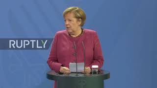 Germany: Merkel thanks Jordan's King Abdullah for efforts on Israeli-Palestinian conflict