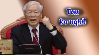 Nguyễn Phú Trọng khóc như mưa giữa hội nghị khi BCT đọc quyết định nghỉ hưu