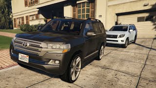 GTA V | TOYOTA LAND CRUSIER 200 2015 | GTA 5 MOD