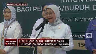 BREAKING NEWS: Pengusaha Wajib Bayar THR H-7 & Tidak Boleh Dicicil