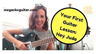 Hey Jude: The Beatles EASY Guitar Lesson