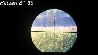 Hatsan BT 65 Elite .22 cal    speed  770 fps      235 m/s