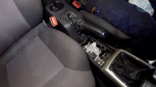 Ручной тормоз - регулировка Opel Astra H