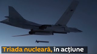 Temperarea SUA și NATO: Exerciții ale forțelor nucleare strategice rusești