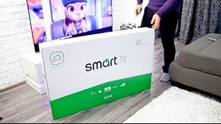 Купил самый дешевый украинский Kivi 4K Smart TV за 450? Зачем платить больше?!