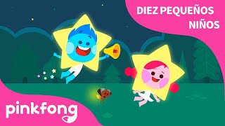 Brillan, Brillan. Diez Pequeños Niños | Diez Pequeños Niños | Pinkfong Canciones Infantiles