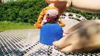 Frozen Anna & Elsa Flip Doll | Crochet Amigurumi