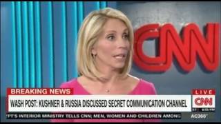 CNN Panel discussion on Kushner & Russia discussing a secret communication Channel  Washington Post