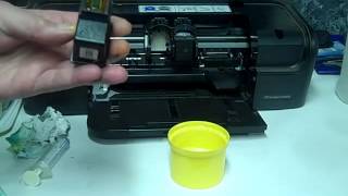 How To Refill HP 21 and 22 Ink Cartridges HP Deskjet D2460 - Part 1