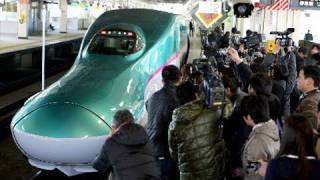 東北新幹線はやぶさの試乗会