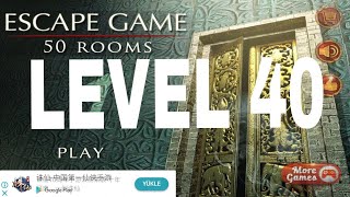Escape Game 50 rooms 1 Level 40 Walkthrough
