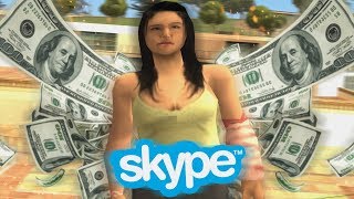 КАК НАЙТИ НАСТОЯЩУЮ ДЕВУШКУ СО СКАЙПОМ В GTA SAMP!?