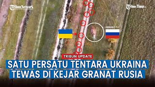 Lemparkan Granat F-1, Pasukan Terjun Payung Rusia Habisi Nyawa Pasukan Ukraina