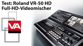 Test: Roland VR-50 HD - Full-HD-Videomischer in Aktion