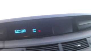 RENAULT ESPACE 2.0dci cold start