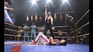 Lucha con Padrinos: Hip Hop Man y Ron Doxon Vs. Rotwailer y Steve Murphy - 100% Lucha