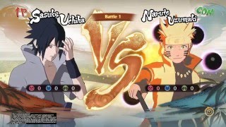 Ultimate Ninja Storm 4: Rinne sharingan Sasuke vs Six paths Naruto