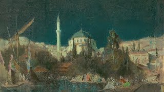 Павел Беньков. Стамбул ночью. 1914