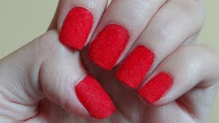 Cómo hacer uñas de terciopelo o velvet nails fácil