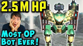 2,500,000 HP FALCON with OP Pilot Skill Traditionalist War Robots Mk2 Gameplay WR