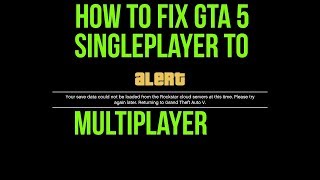 HOW TO FIX YOUR SAVE DATA COULD NOT BE LOADDED FROM THE ROCKSTAR CLOUD SERVERS (1.42)