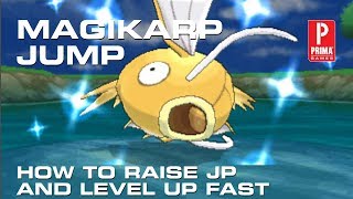 Magikarp Jump - How to Raise JP and How to Level Up Fast