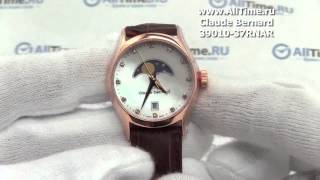 Обзор. Женские наручные часы Claude Bernard 39010-37RNAR