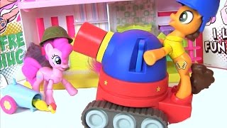 Май Литл Пони Мультик. ЧИЗ СЭНДВИЧ ТАНК С ПУШКОЙ ДЛЯ ВЕЧЕРИНОК! MLP GUARDIANS OF HARMONY Пони Игры