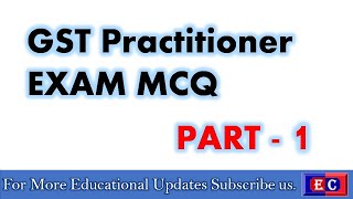 GSTP Exam MCQ Part 1