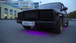 BLACK JACK #6. Hot Russian Tuning / Тюнинг ВАЗ 2107 на 200 000 рублей. Последние штрихи